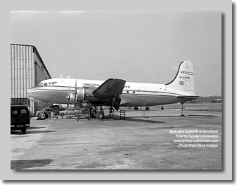 DC4 G-ANYB Southend 1960